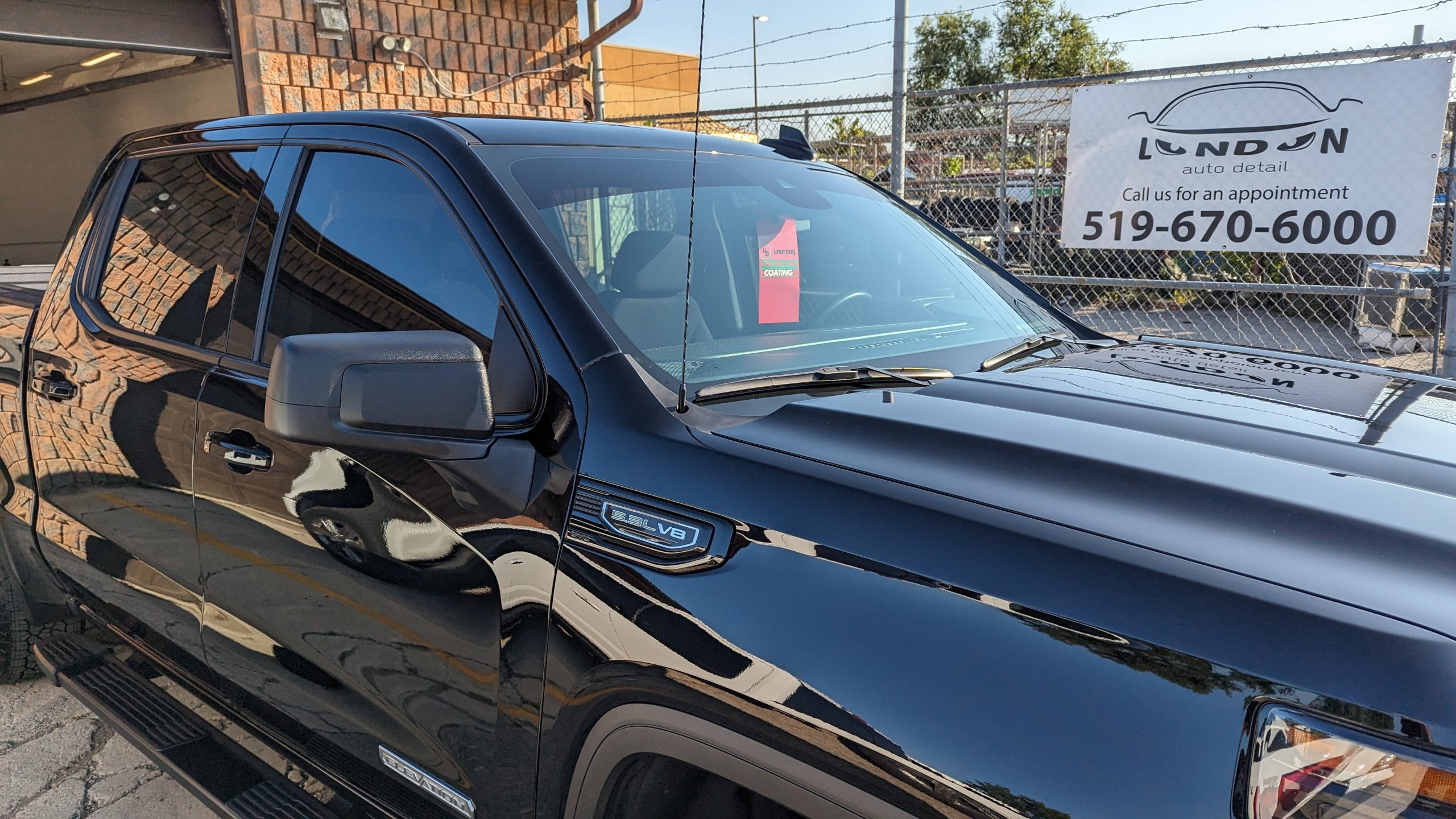 GMC Sierra Ceramic coated