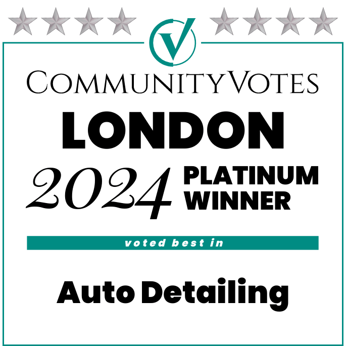 winners badge london 2024 platinum auto detailing